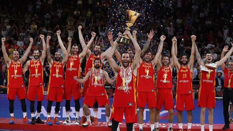 The winning nation of the last edition of the fiba World Cup : Spain
